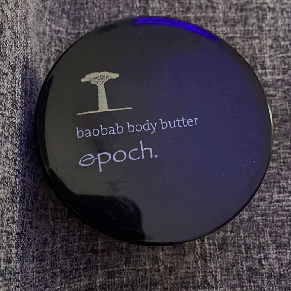 NWT sealed Epoch baobab body butter